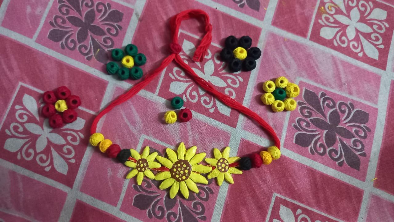 Sunflower Necklace