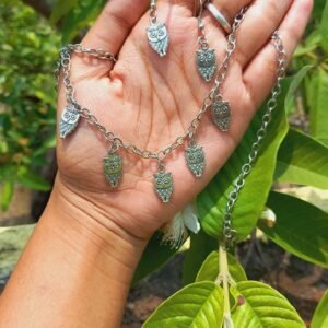 Chain(1) and Earrings(3) Set