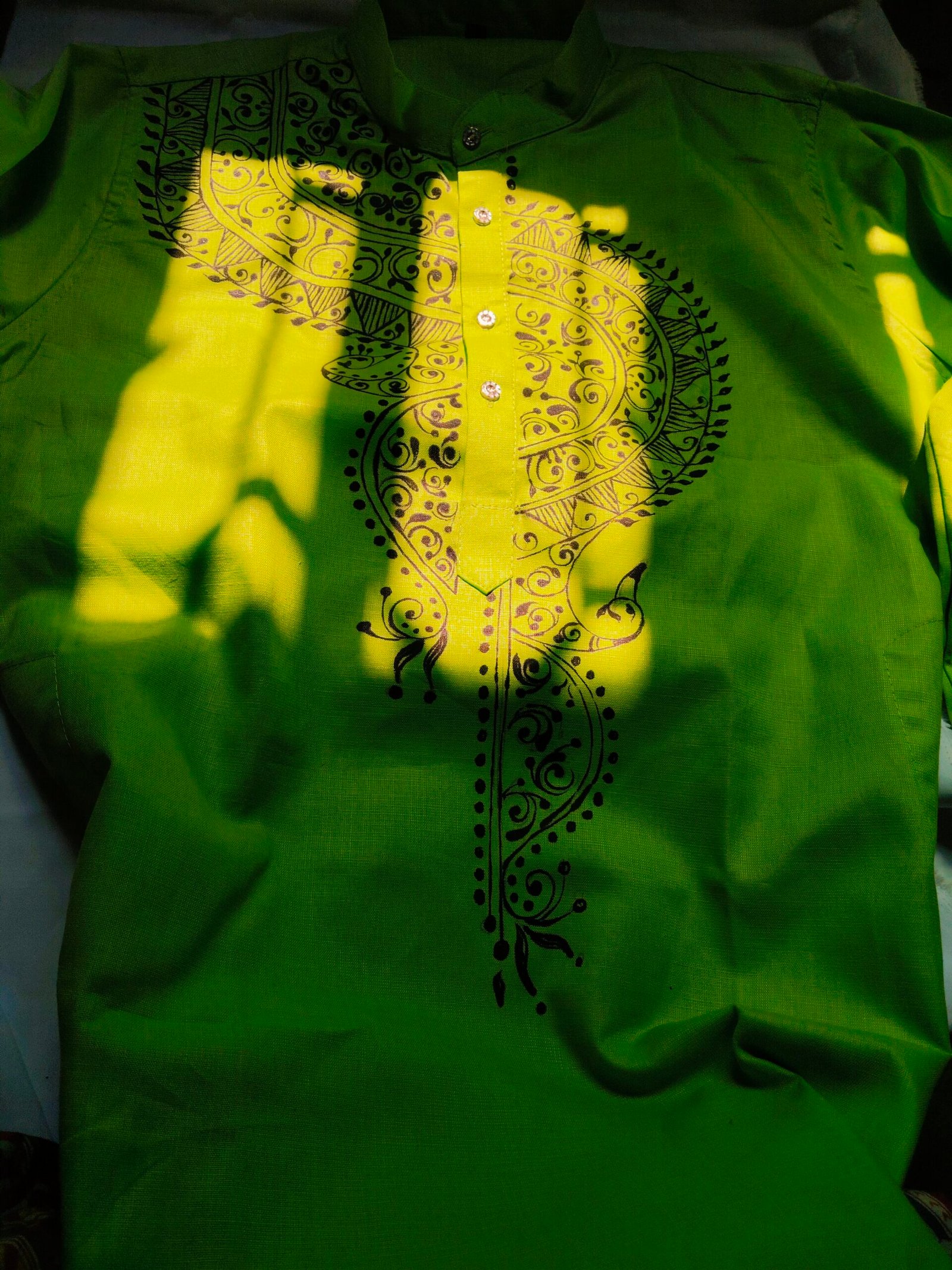 Hand-painted punjabi π - Image 3