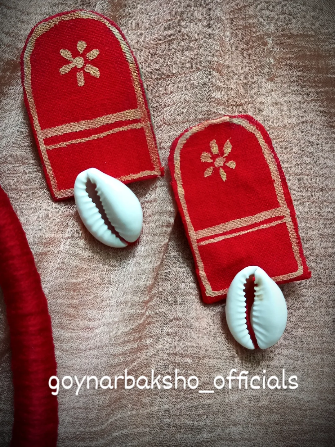 Red choker set with bangles....✨ - Image 3